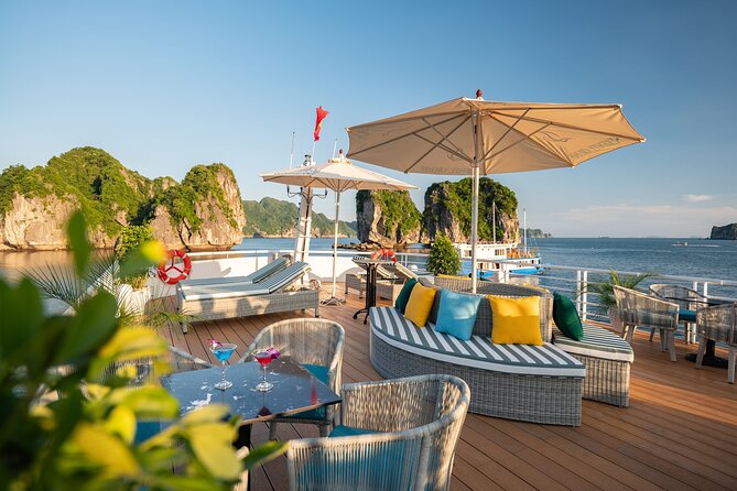 Day Tour Serenity Cruise at Lan Ha Bay from Hanoi, Hai Phong - Kayaking, swimming, and slides at 2:30 p.m.