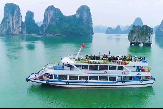 DELUXE Halong Cruise 1 Day Tour From Hanoi - Daily Operated - Kayaking, rowing boats, and time on the water
