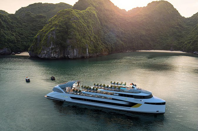 Dolphin Cruise – Experience Halong Bay in Timeless Luxury - Sung Sot Cave, Halong Bay’s biggest cave visit