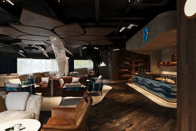Dolphin Cruise – Experience Halong Bay in Timeless Luxury - The pool, music, and sunset return