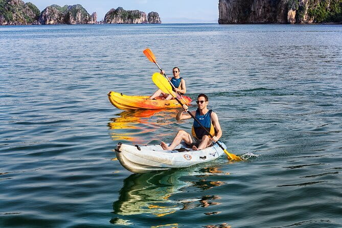 Emeraude Cruise 2 days 1 night Ha Long Bay Tour - French-style crêpes and the pearl village