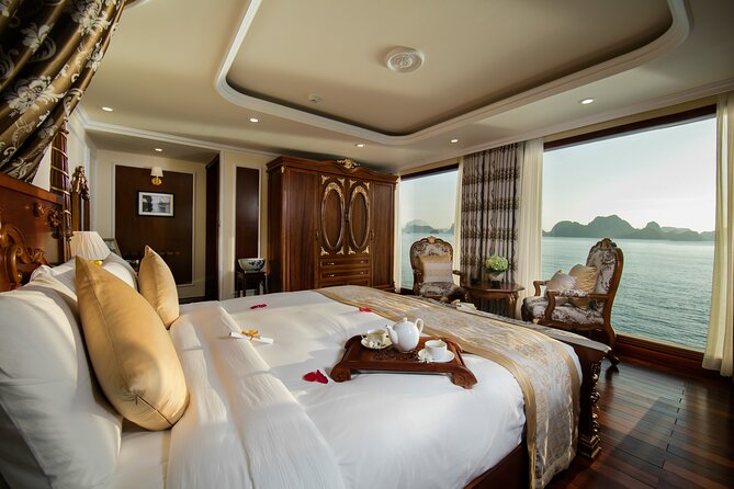 Emperor Cruises Experience 2 Days 1 Night in Halong Bay. - The service style and small-group advantage