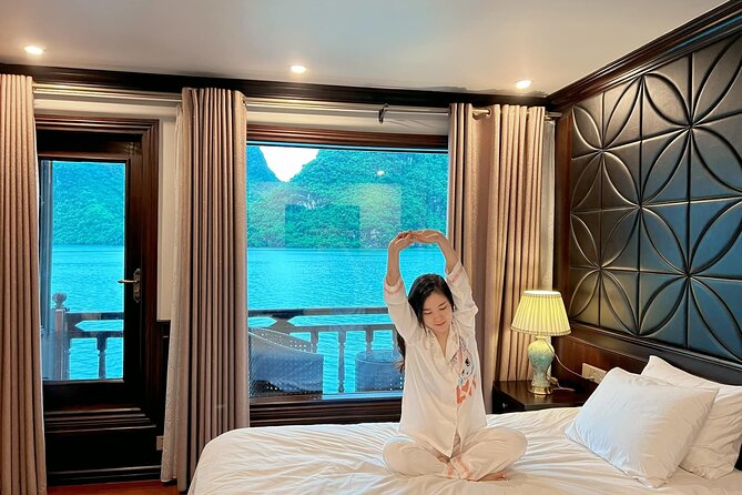 Erina Cruise Lan Ha Bay Halong Bay 3 days 2 nights depart from Hanoi Old Quarter - Day 3: Dark and Bright Cave before the return