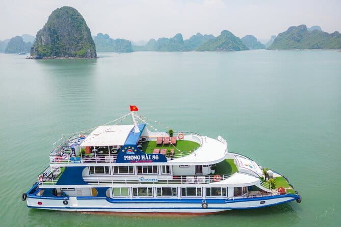 Excite Cruise Full Day Explore Halong Bay from Hanoi - Sung Sot Cave, the main walking stop