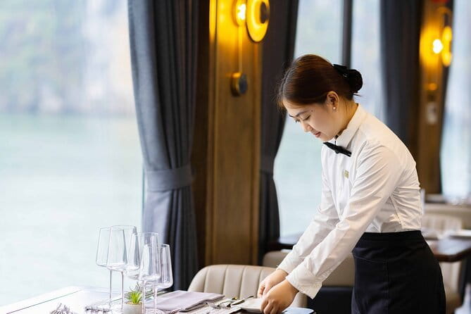 Excite Cruise Full Day Explore Halong Bay from Hanoi - Music, cooking, and the final hour on board