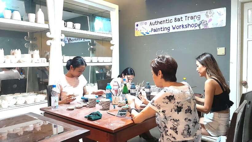 Experience the Art of Ceramic Painting | Hanoi’s Old Quarter - Guidance for confident painters and complete beginners