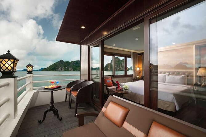 Exploring Halong Bay with 2-Day Cruise - Bai Tu Long Bay after sunset