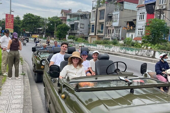 Exploring Jeep Tour Through the Red River Delta - Crossing the Red River into rural Vietnam