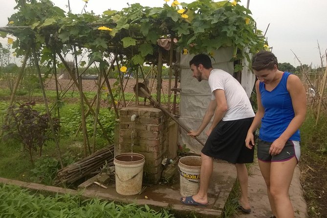 Farm tour & Home cooking class with local family in Hanoi - Cooking four dishes with Mandy