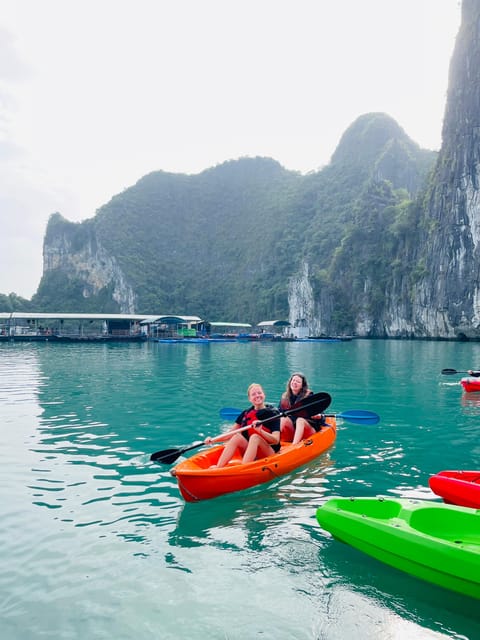 From Hanoi: 2-Day Ha Long Bay Boat Tour - Lunch among the limestone towers