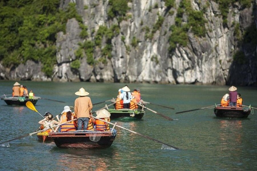 From Hanoi: 2-Day Ha Long Bay Tour with Ninh Binh and Cruise - Trang An by traditional wooden boat