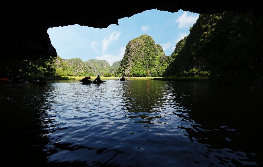 From Hanoi: 2-Day Ninh Binh Tour with Accommodation & Meals - Lunch, check-in, and a rural cycling route