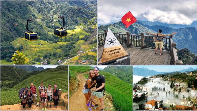 From Hanoi: 2-Day Sapa-Fansipan Peak & Trek & Ha Giang Bus - Lunch in Sapa before the village walk