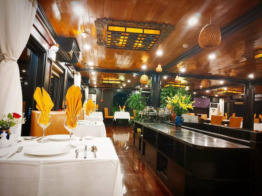 From Hanoi: 2D1N Ha Long Bay by Arcady Boutique Cruise - Dinner, squid fishing, and a night aboard