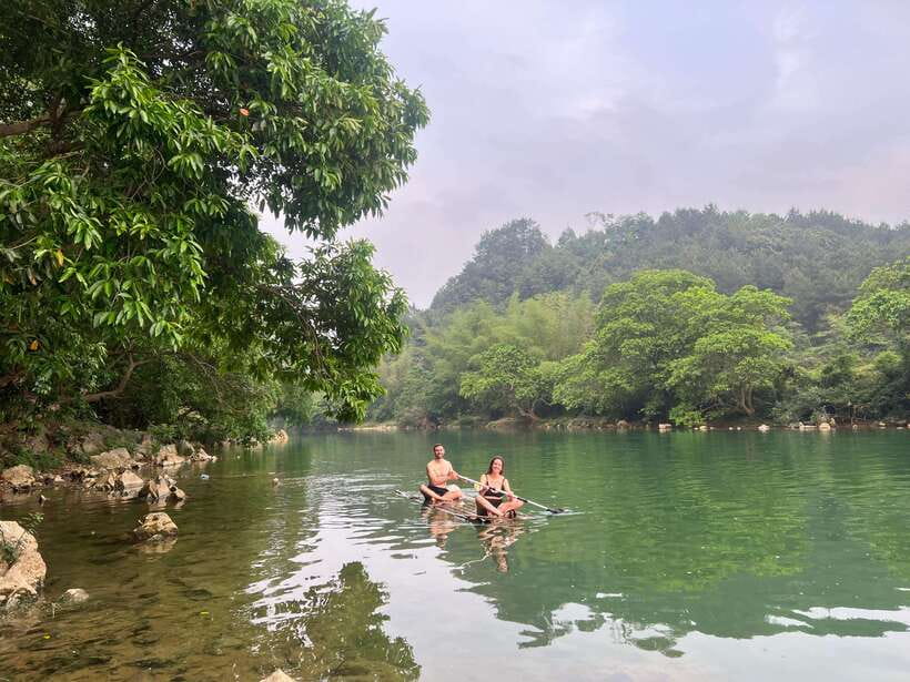 From Hanoi: Ban Gioc Waterfall & Angel Mountain 2-Day Tour - Day two: Nguom Ngao Cave before the crowds