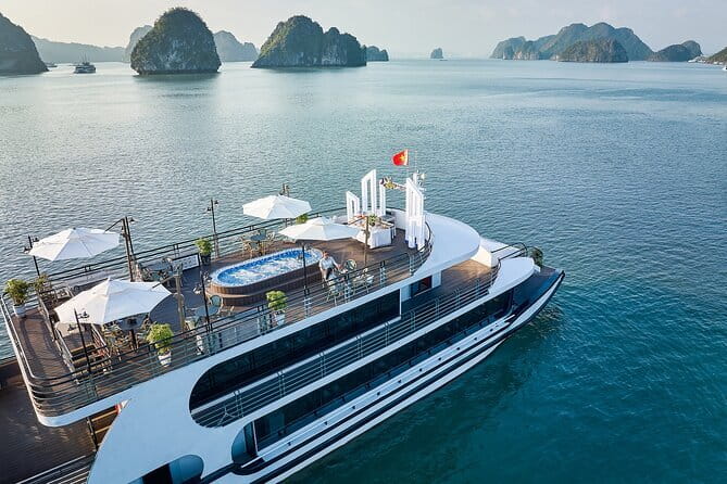 From Hanoi: Best Halong 5-Star Day Cruise, Buffet Lunch,Limousine - Sung Sot Cave, Halong Bay’s big underground stop