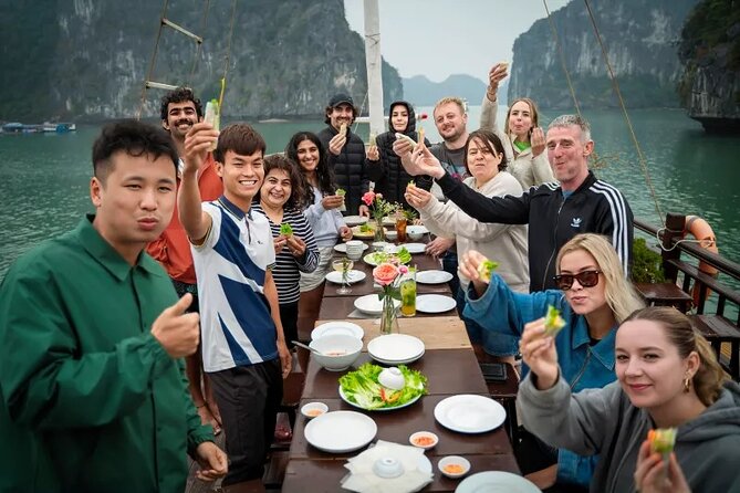 From Hanoi/Cat Ba: Lan Ha-Ha Long Bay Full Day Boat trip - From Hanoi at 5:30 or Cat Ba at 8:30