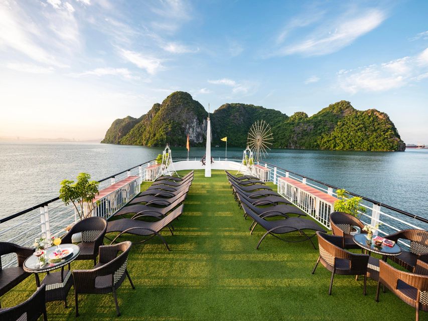 From Hanoi: Ha Long Bay 5-star Day Cruise with Buffet Lunch - Guides, group pace, and organization