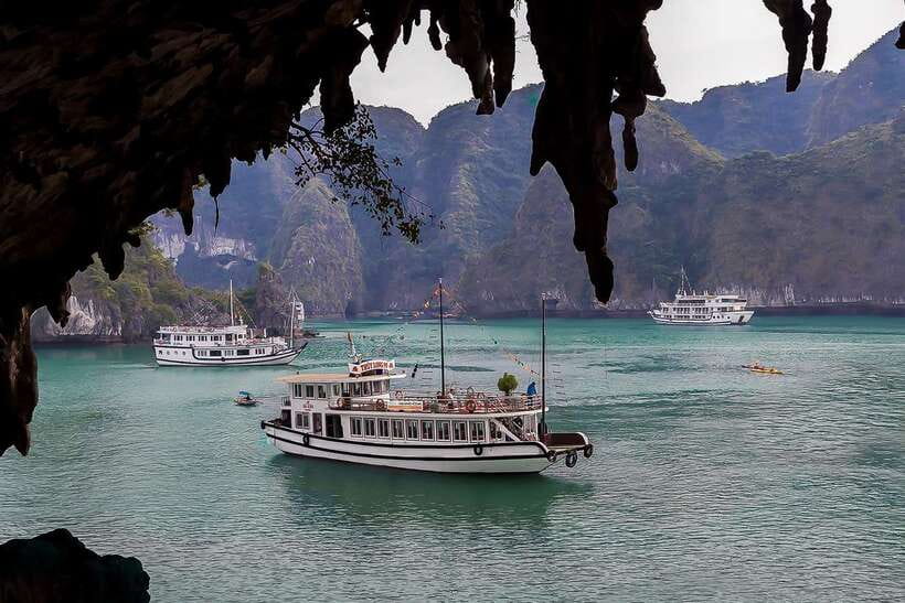 From Hanoi: Ha Long Bay Save-Cost Tours - Big & Small Groups - Boarding at Tuan Chau Island around noon