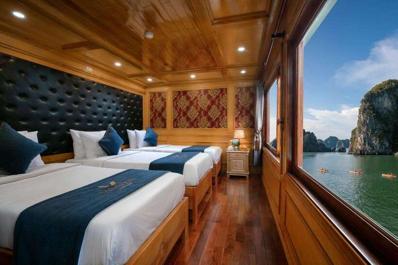 From Hanoi: Ha Long & Lan Ha Bay 2-Day Cruise with Meals - Kayaking and swimming in Lan Ha Bay