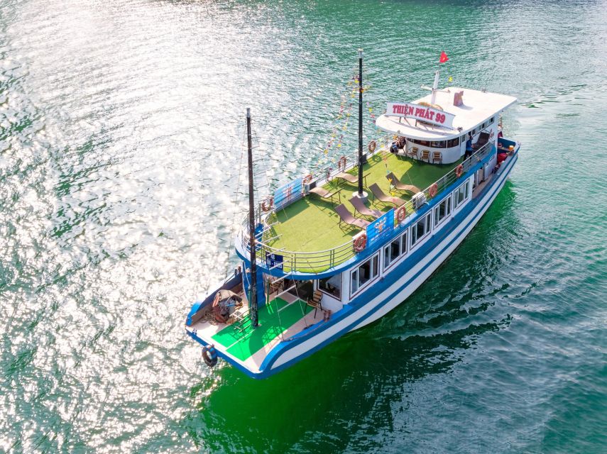 From Hanoi: Halong Bay 1 Day Trip Visit Cave, Island, Kayak - Titop Island: climb or claim the beach