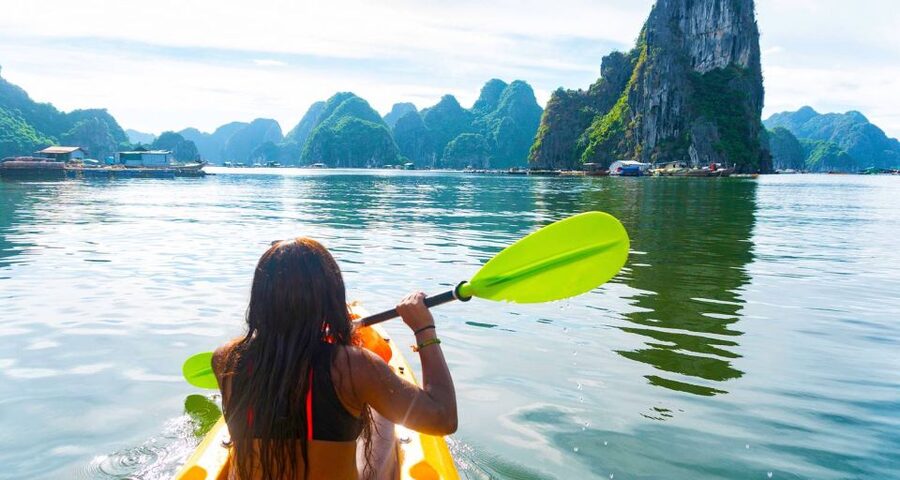 From Hanoi: Halong Bay Day Trip with Lunch and Transfers - Titop Island, summit views, and a beach stop