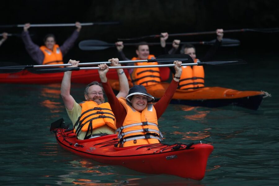 From Hanoi: Halong day trip, Route 2, 6hours, Small group - From Hanoi to Tuan Chau Marina