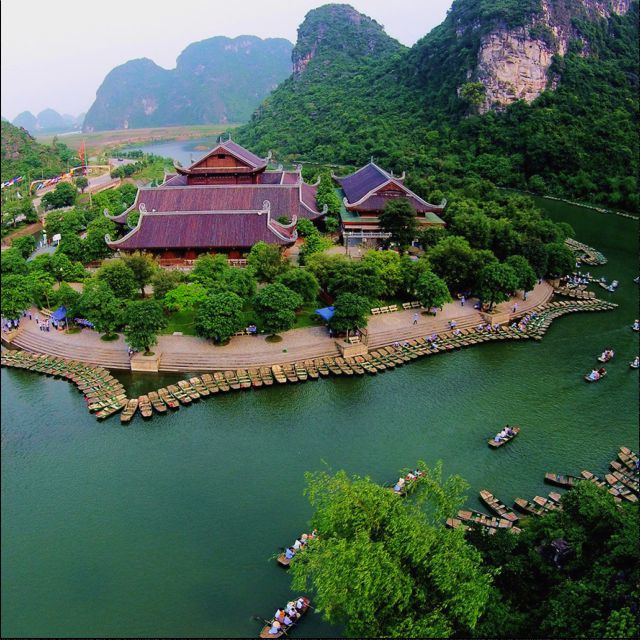 From Hanoi: Hoa Lu-Trang An-Mua Cave Luxury Trip w/Limousine - Buffet lunch at Ninh Binh Heritage restaurant