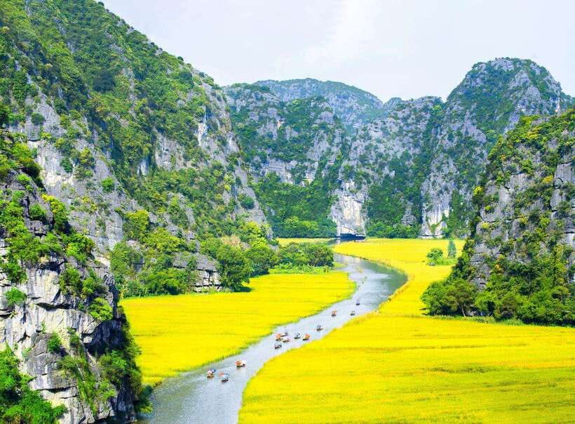 From Hanoi: Ninh Binh- Hoa Lu-Tam Coc- Mua Cave- Highlight - Key points at a glance