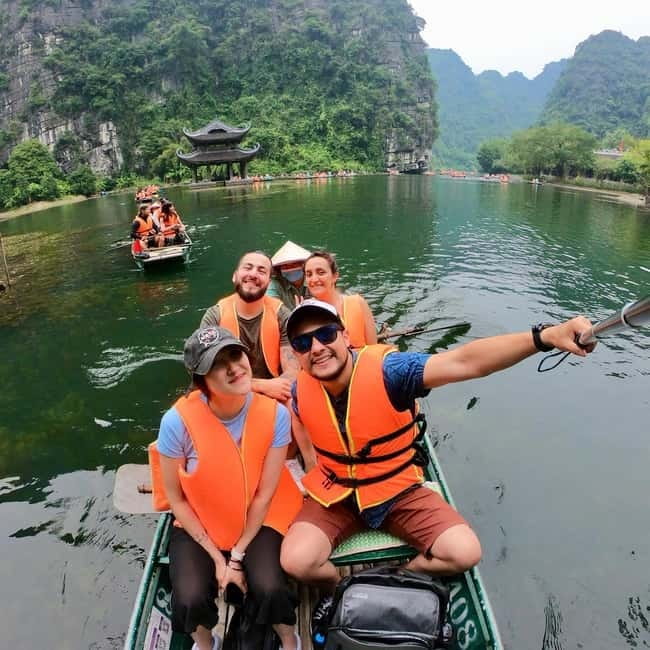 From Hanoi: Ninh Binh Trip with Cycling & Buffet Lunch - Cycling through the village roads