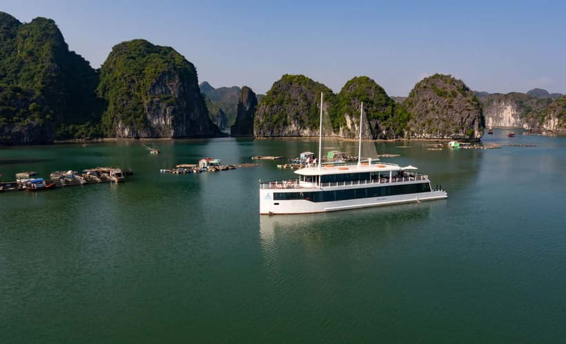 From Hanoi or Halong: Halong Bay Day Cruise - Speedboat transfer and first look at Jade Sails
