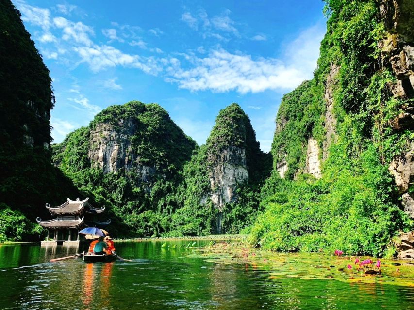 From Hanoi: Trang An eco-tourism - Hoa Lu ancient & Mua Cave - Lunch at the midpoint of the day