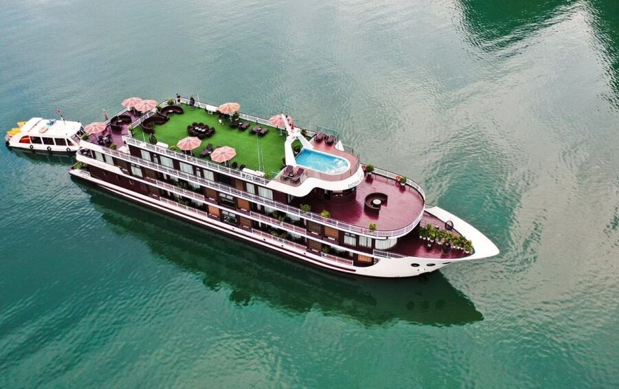 From Ninh Binh: Ha Long - Lan Ha Bay 2D1N on 5-star Cruise - Lan Ha Bay, kayaking, and a possible swim