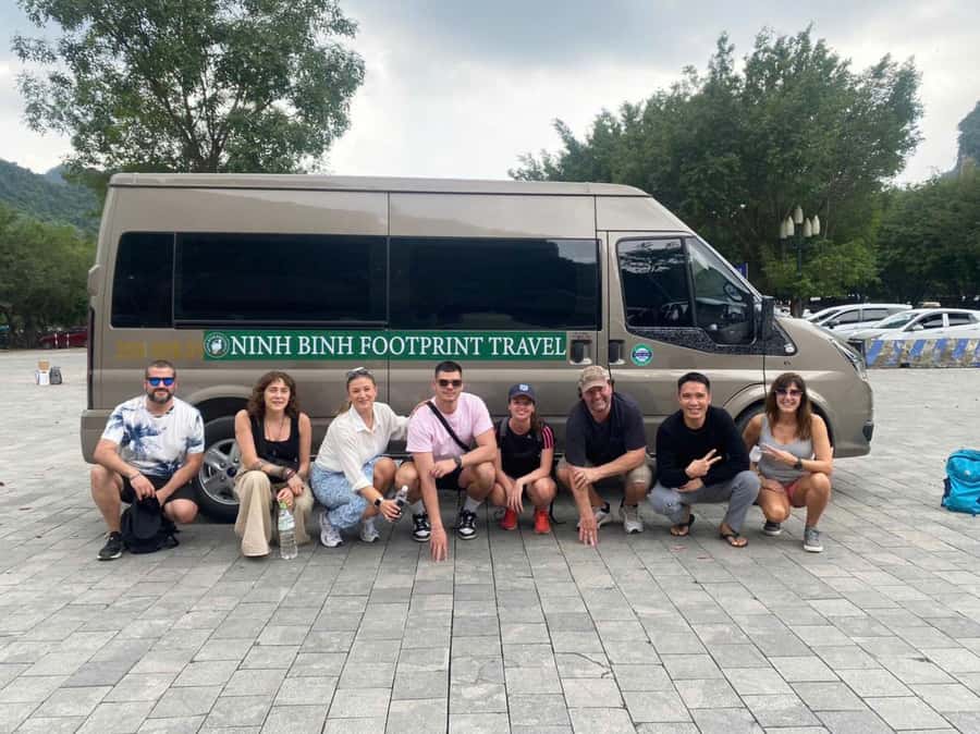 From Ninh Binh : Hoa Lu, Bich Dong, Trang An, Mua Cave Tour - The Trang An boat ride through caves and karst cliffs