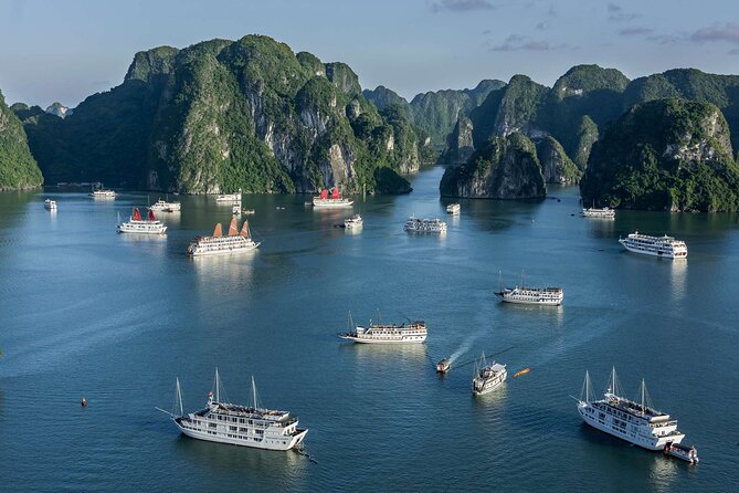 Full-Day Halong Bay Cruise with Limousine Pickup - Reaching Tuan Chau Marina
