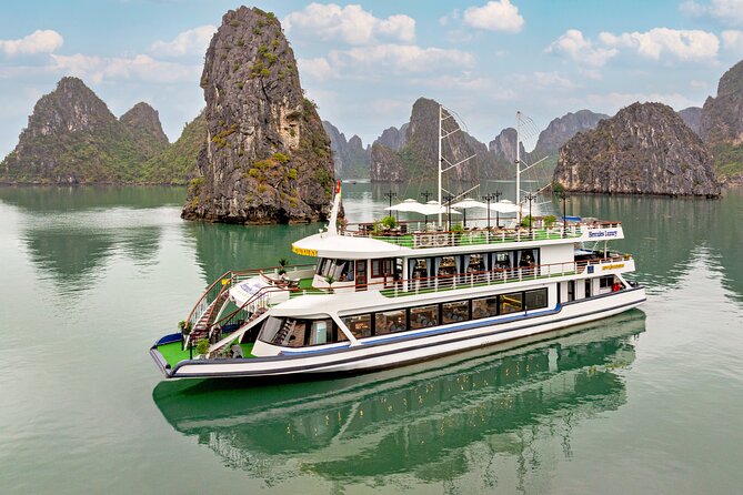 Full Day Halong Bay Luxury Limousine Bus & Buffet Lunch - From Hanoi’s Old Quarter to Tuan Chau Port