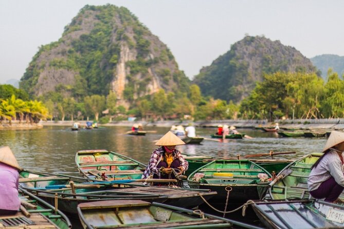 Full Day Hoa Lu Tam Coc Excursion from Hanoi by Limousine - The 1.5-hour bamboo boat ride at Tam Coc