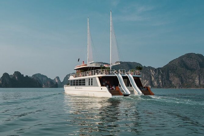 Full Day Tour Halong Bay on Premium Cruise Starting from Hanoi - Sunset refreshments before returning to Hanoi