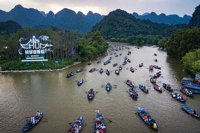Full Day Tour to Perfume Pagoda with Traditional Boat Ride - From Hanoi streets to open countryside