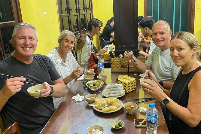 Guided Hanoi Food Tour With Train Street 8 Different Food Tasting - Hanoi food first, railway drama second