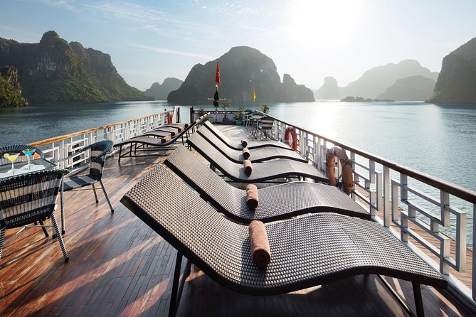 Ha Long Bay 2D1N on a 3-Star Cruise - Boarding a 3-star wooden junk