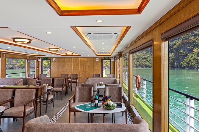 Ha Long Bay Day Tour by 5-Star Heritage Luxury Cruise From Hanoi - Hang Luon: a short paddle through the cliffs