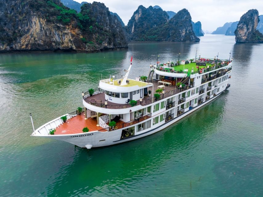 Ha Long Bay: Luxury Cruise 2-Day With All Activities & Guide - From Hanoi to the harbor