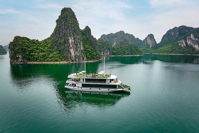 Ha Long Bay Luxury Day Cruise with Buffet Lunch, Caves & Kayaking - What $42.37 Covers on the Bay