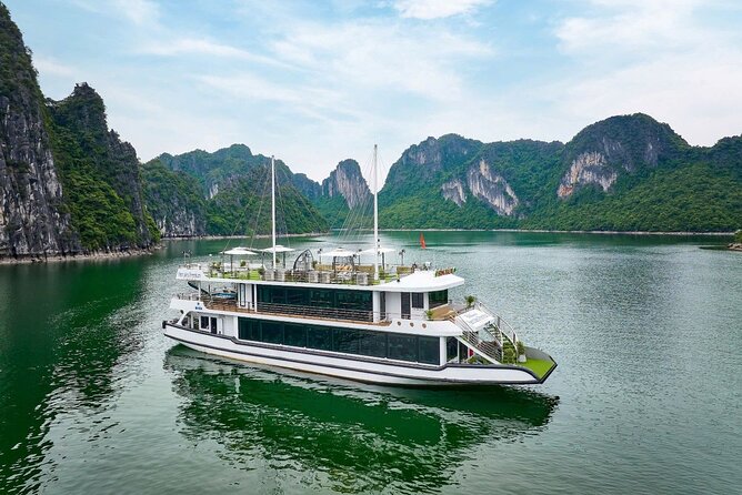 Ha Long Bay Luxury Day Cruise with Buffet Lunch, Caves & Kayaking - Hang Luon: Your Most Hands-On Choice