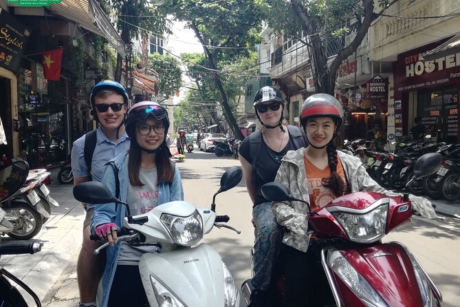 Half-Day Guided Hanoi Motorcycle Tour with Hotel Pickup - The morning route, from 8:00 to noon