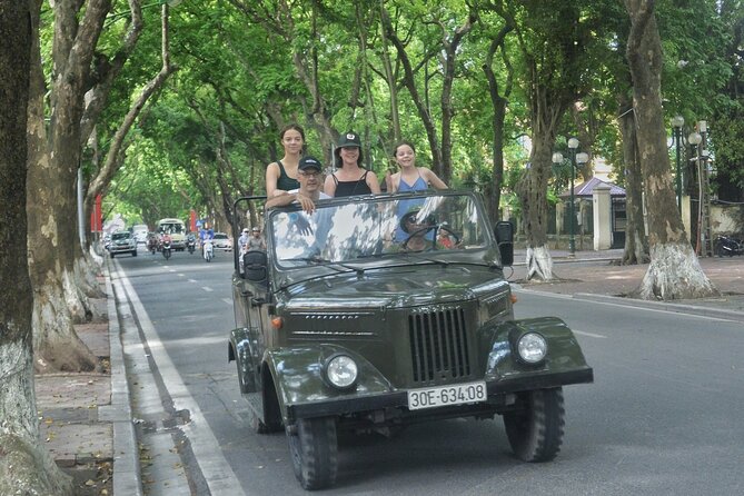 Half day Hanoi Jeep Tour: Food + Culture+ Sight + Fun in Legendary - What the $60 price really covers