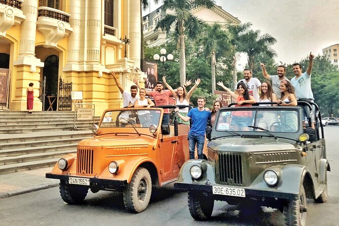 Half day Hanoi Jeep Tour: Food + Culture+ Sight + Fun in Legendary - Food stops that turn sightseeing into lunch