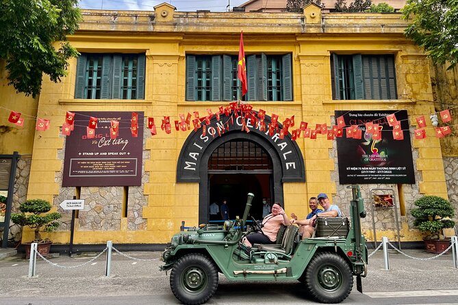 Half Day Hanoi military themed tour by Jeep - Hoa Lo Prison and the story behind the Hanoi Hilton