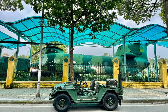 Half Day Hanoi military themed tour by Jeep - Huu Tiep Pond and the downed B52